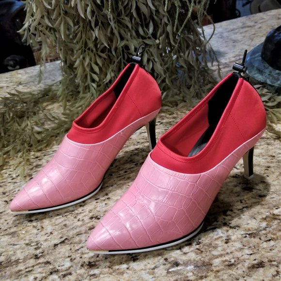 New COLE HAAN x Rodarte in Bubblegum & Red Shootie - Picture 7 of 10